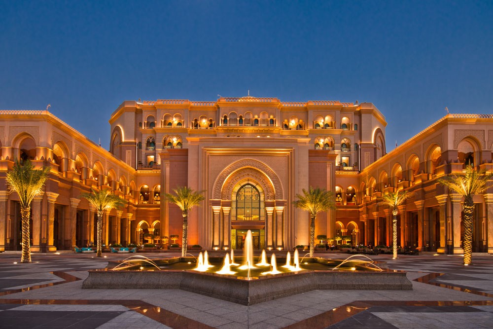 Emirates Palace ужин